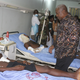 President John Mahama visits fire victims